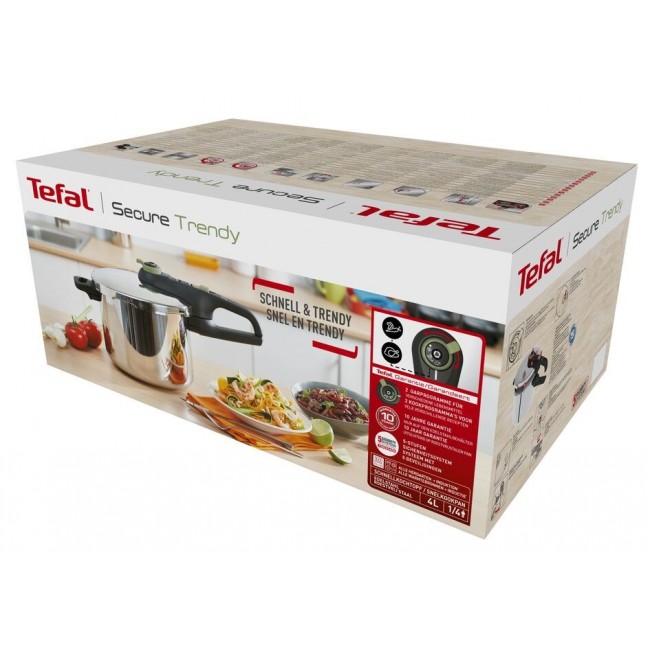 Tefal Secure Trendy YS22Z4 4 L Stainless steel