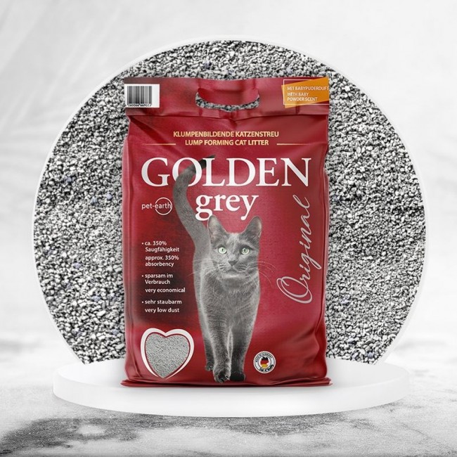 GOLDEN Grey Original - bentonite litter - 7kg GOLDEN Grey Original - bentonite litter - 7kg