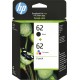 HP 62 2er Pack Schwarz Farbe dreifarbig Tintenpatrone HP 62 2er Pack Schwarz Farbe dreifarbig Tintenpatrone