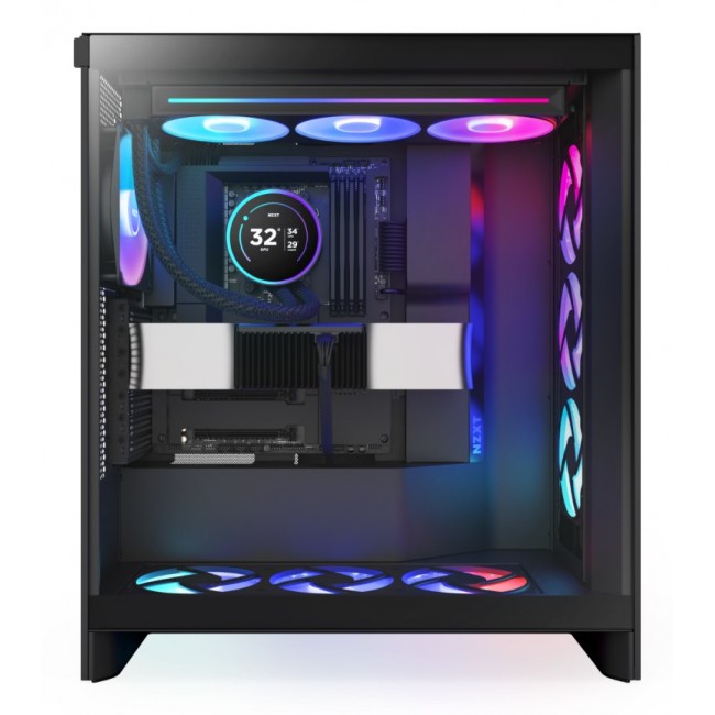NZXT Kraken Elite 360 RGB Processor All-in-one liquid cooler 12 cm Black 1 pc(s) NZXT Kraken Elite 360 RGB Processor All-in-one liquid cooler 12 cm Black 1 pc(s)