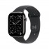 Apple Watch Series 11 GPS + Cellular 42mm Slate Titanium Case with Black Sport Band - M/L