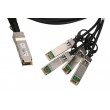 Extralink QSFP+ Cable QSFP+ DAC DAC, 40Gbps to 4x 10Gbps 3m, 30AWG Extralink QSFP+ Cable QSFP+ DAC DAC, 40Gbps to 4x 10Gbps 3m, 30AWG
