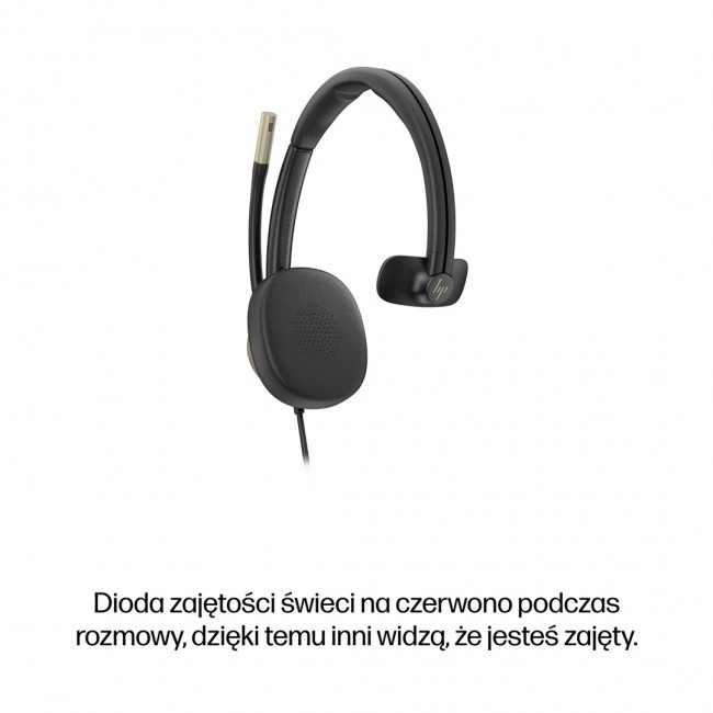 HP Poly Mission 815 Monaural USB Wired Headset