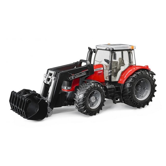 BRUDER Massey Ferguson 7624 with frontloader