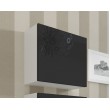 Cama Square cabinet VIGO 50/50/30 white/black gloss