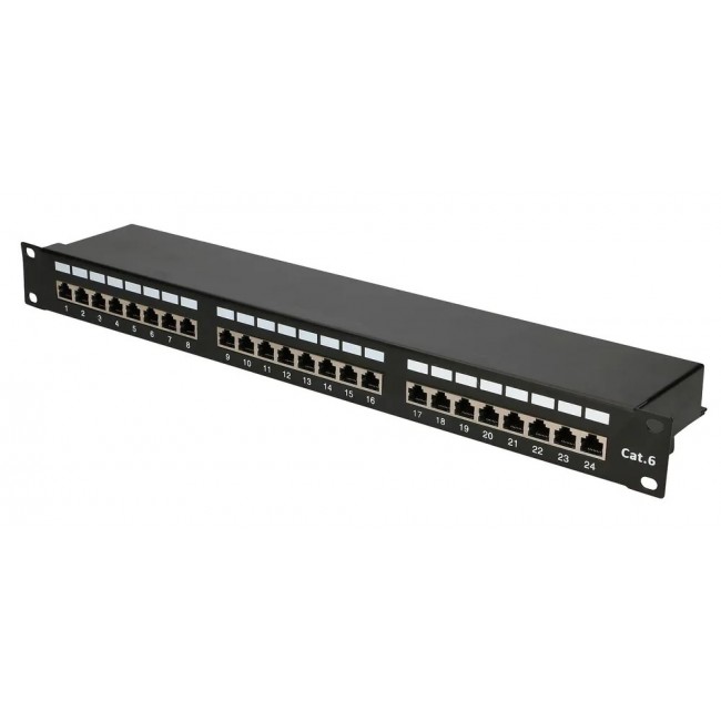 Extralink CAT6 STP V2 | Patchpanel | 24 Ports
