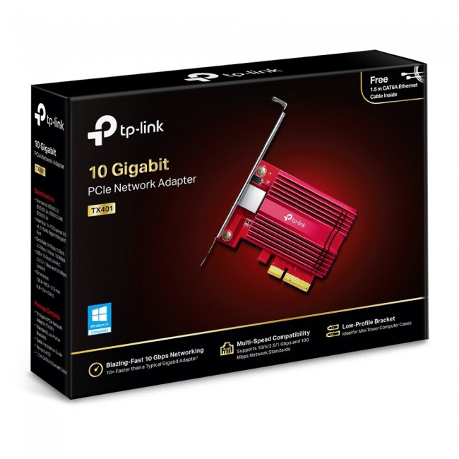 TP-Link TX401 network card Internal Ethernet 10000 Mbit/s TP-Link TX401 network card Internal Ethernet 10000 Mbit/s