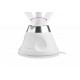 Medisana CM 850 makeup mirror Suction cup Round White