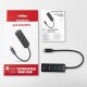 Axagon HUE-M1C interface hub USB 3.2 Gen 1 (3.1 Gen 1) Type-C 5000 Mbit/s Black Axagon HUE-M1C interface hub USB 3.2 Gen 1 (3.1 Gen 1) Type-C 5000 Mbit/s Black