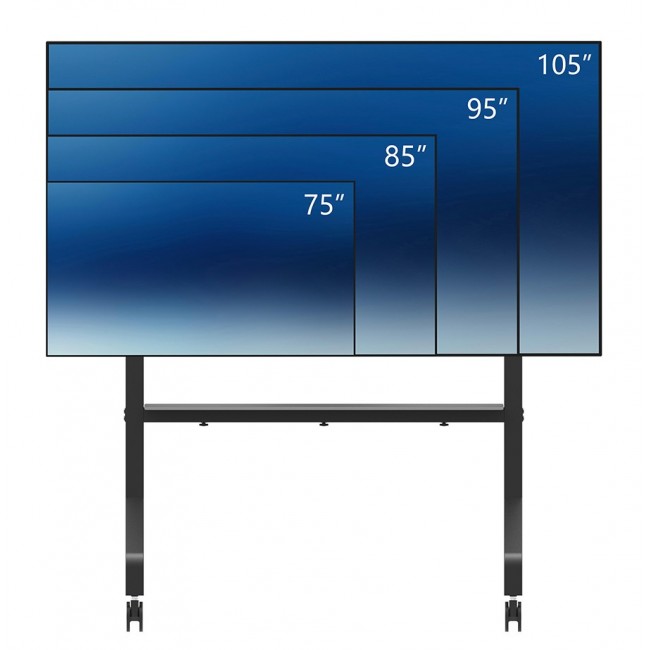 Neomounts FL50-575BL1 TV trolley 65-110