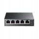 TP-Link 5-Port 10/100Mbps Desktop PoE Switch with 4-Port TP-Link 5-Port 10/100Mbps Desktop PoE Switch with 4-Port