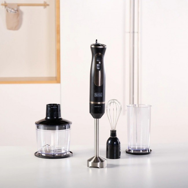 Immersion blender Black+Decker BXHBA800E (800W black) Immersion blender Black+Decker BXHBA800E (800W black)