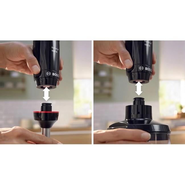 Bosch Serie 4 MSM4B623 blender 0.6 L Immersion blender 1000 W Anthracite, Transparent Bosch Serie 4 MSM4B623 blender 0.6 L Immersion blender 1000 W Anthracite, Transparent