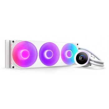 NZXT Kraken Plus 360 RGB Processor All-in-one liquid cooler White 1 pc(s)
