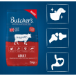 BUTCHER'S Original Beef - dry dog food - 15kg