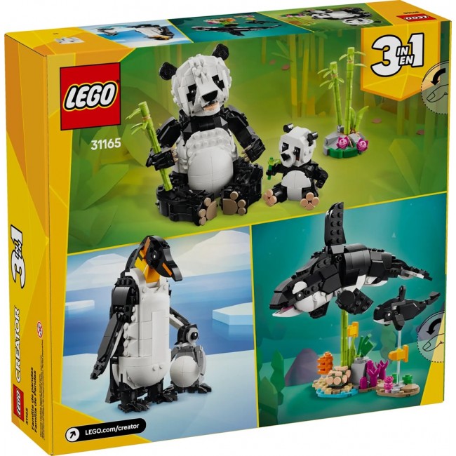LEGO CREATOR 3 IN 1 31165 Panda Family