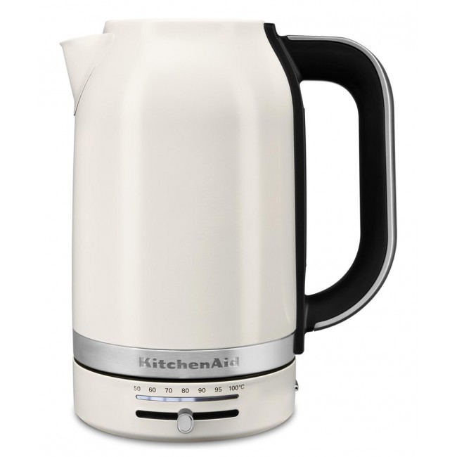 KitchenAid 5KEK1701EPL electric kettle 1.7 L 2400 W Black, Stainless steel, White KitchenAid 5KEK1701EPL electric kettle 1.7 L 2400 W Black, Stainless steel, White