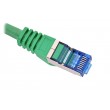 LANBERG PATCHCORD S/FTP CAT.6A 0.5M GREEN LSZH