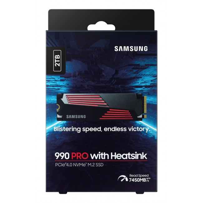 Samsung 990 PRO 2 TB M.2 PCI Express 4.0 NVMe V-NAND MLC