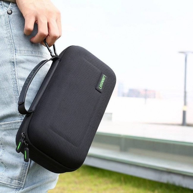 Ugreen LP145 Pouch case Nintendo Ethylene-Vinyl Acetate (EVA), Oxford Black