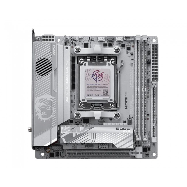 MSI MPG X870I EDGE TI EVO WIFI motherboard AMD X870 Socket AM5 mini ITX