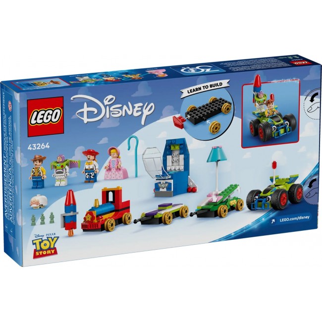 LEGO DISNEY 43264 Toy Story - Celebration Train and RC Car