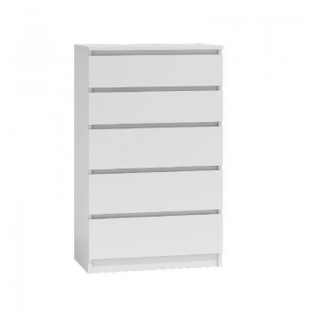 Topeshop M5 BIEL chest of drawers