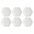 Set of 6 Villadeifiori Soup Plates - White, 20 cm