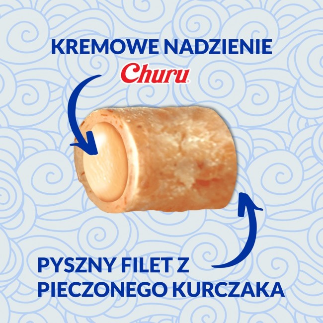 INABA Churu Bites Chicken with tuna and salmon - cat treats - 3x10 g INABA Churu Bites Chicken with tuna and salmon - cat treats - 3x10 g