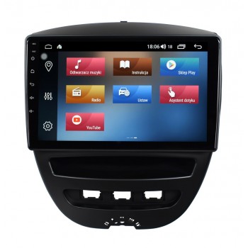 GPS Navigation Radio Peugeot 107 2005-2014 Android