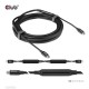 CLUB3D USB 3.2 Gen2 Type C to C Active Bi-directional Cable 8K60Hz M/M 5m/16.4ft CLUB3D USB 3.2 Gen2 Type C to C Active Bi-directional Cable 8K60Hz M/M 5m/16.4ft