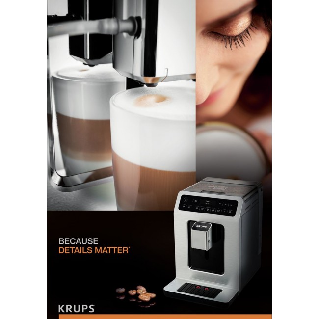 Krups Evidence EA8901 coffee maker Espresso machine 2.3 L Fully-auto Krups Evidence EA8901 coffee maker Espresso machine 2.3 L Fully-auto