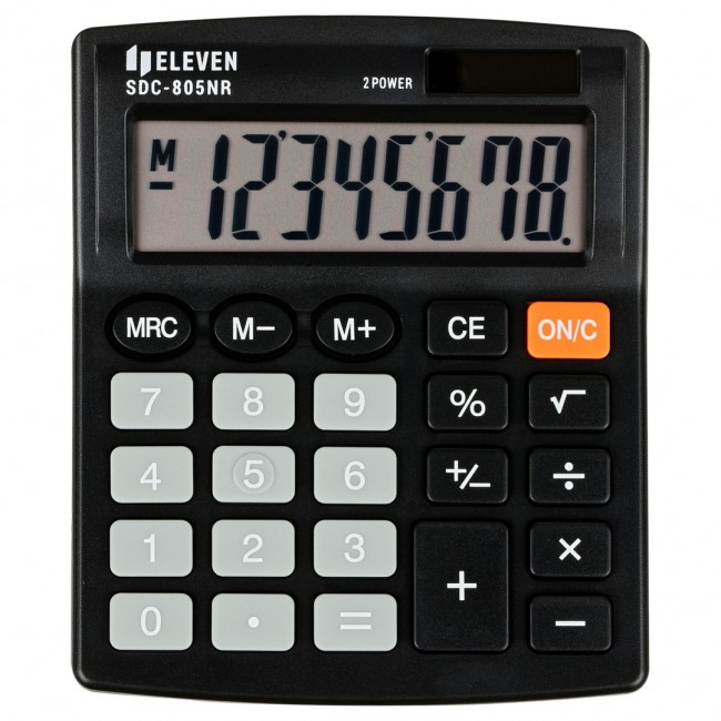 Eleven office calculator SDC-805NR