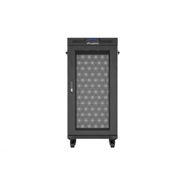 Lanberg FF01-6624-23BL rack cabinet 24U Freestanding rack Black