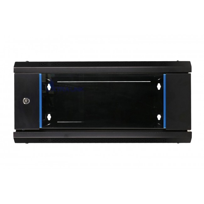 Extralink Rackmount cabinet 4U 600x600 Black wall mounted