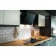Gorenje WHI6SYB Wall-mounted Black 650 m /h