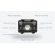 Montis Akumulatorowa latarka nag owna z sensorem MT001 Black Headband flashlight LED