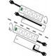 Brennenstuhl 1153300467 Black 7 AC outlet(s) 230 V 2 m