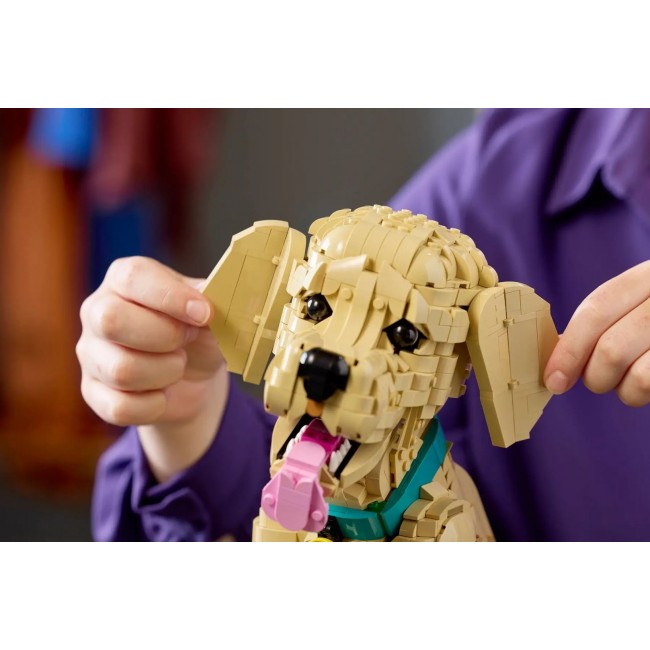 LEGO ICONS 11384 Golden Retriever Puppy LEGO ICONS 11384 Golden Retriever Puppy