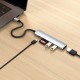 Satechi ST-P6SS interface hub USB Type-C 10000 Mbit/s Silver