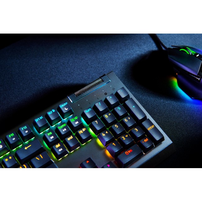 Razer BlackWidow V4 X keyboard Gaming USB QWERTZ German Black