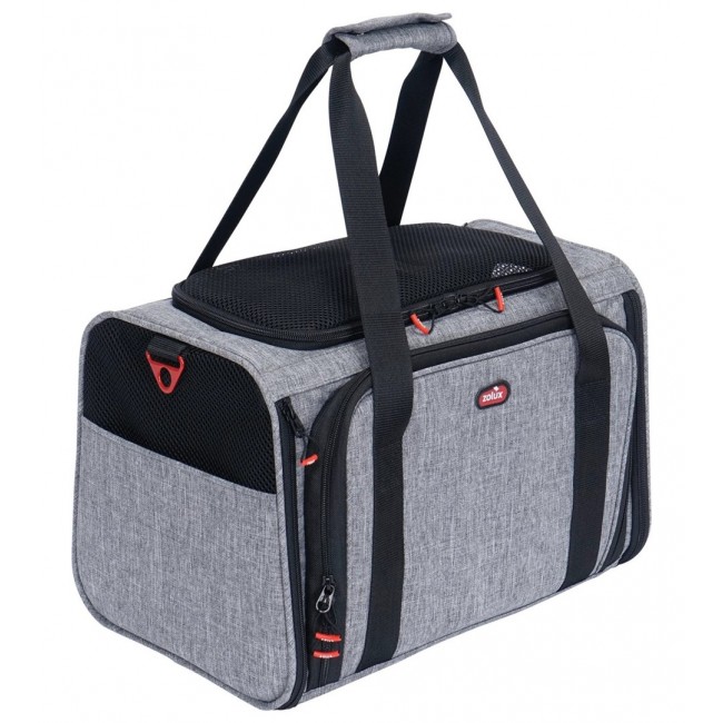 ZOLUX NOMAD M dog and cat carrier with extra space, 44 28 28 cm