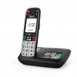 Gigaset EASY 500A Analog/DECT telephone Caller ID Black, Silver