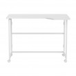 Maclean Folding Desk, White, Mobile, 100x65 cm, max. 50 kg, Corner, L-Shaped, MC-1250 L/W