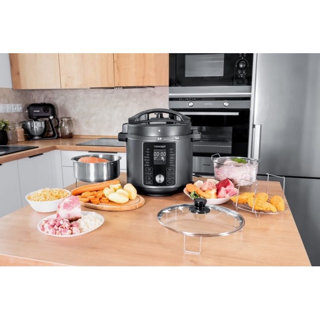 Concept Cookery CK8000 Multicooker with Air Fryer function 1500 W Black