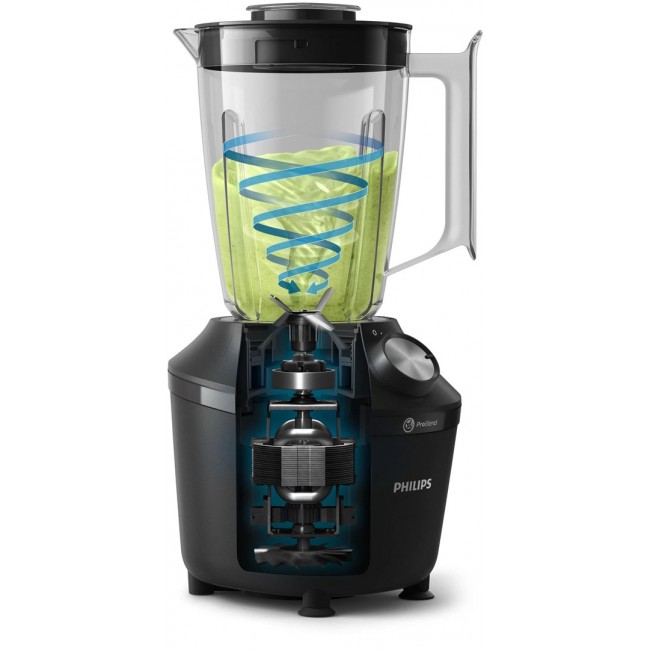 Philips 3000 series HR2191/01 blender 2 L Tabletop blender 600 W Black, Transparent Philips 3000 series HR2191/01 blender 2 L Tabletop blender 600 W Black, Transparent