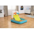 Bestway Kick N Swish 3-in-1 Multi-Use Inflatable Ball Pit with 18 Play Balls