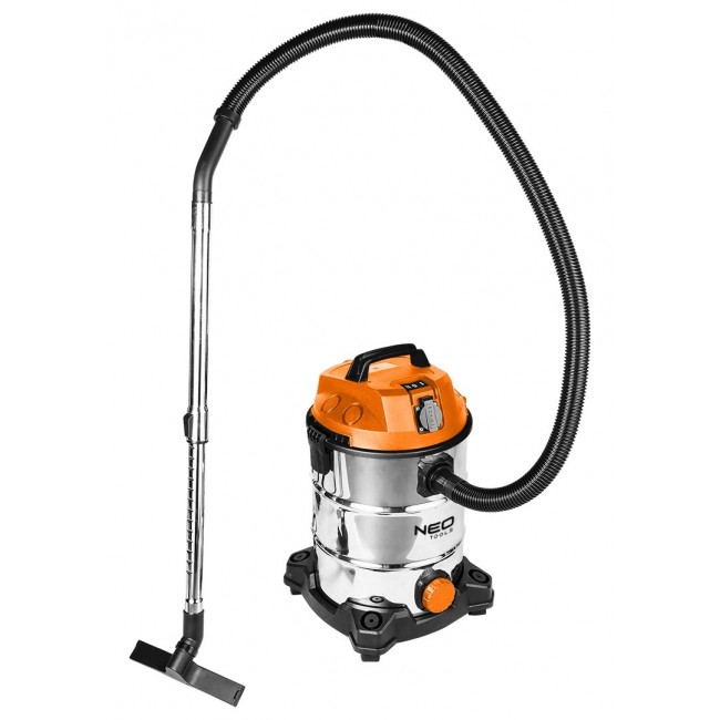 NEO TOOLS Industrial Vacuum Cleaner 1400W, 30 L Tank 04-738