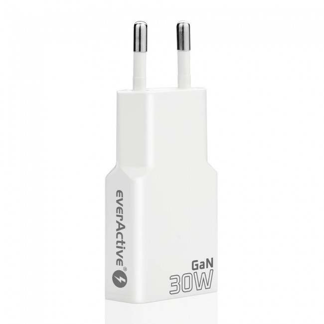 Charger 1 x USB, 1 x USB-C Quick Charge 3.0 30W SUPER SLIM white