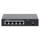 Gigabit 5xPoE Passthrough Switch powered by PoE or AC, 68W Gigabit 5xPoE Passthrough Switch powered by PoE or AC, 68W